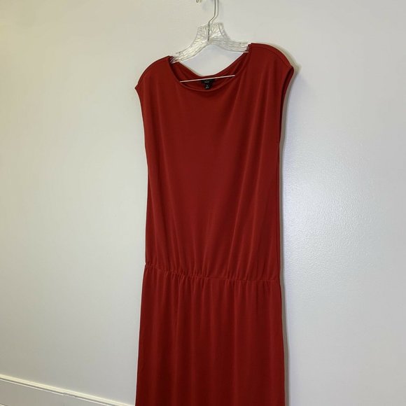 TALBOTS Red Blouson Dress - Picture 3 of 8